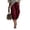 4#c Wine, variant on Womens Capris with Pockets Loose Fit Casual Capri Pants Dressy Lightweight Ladies Baggy Cargo Pants for Hiking Army Green S