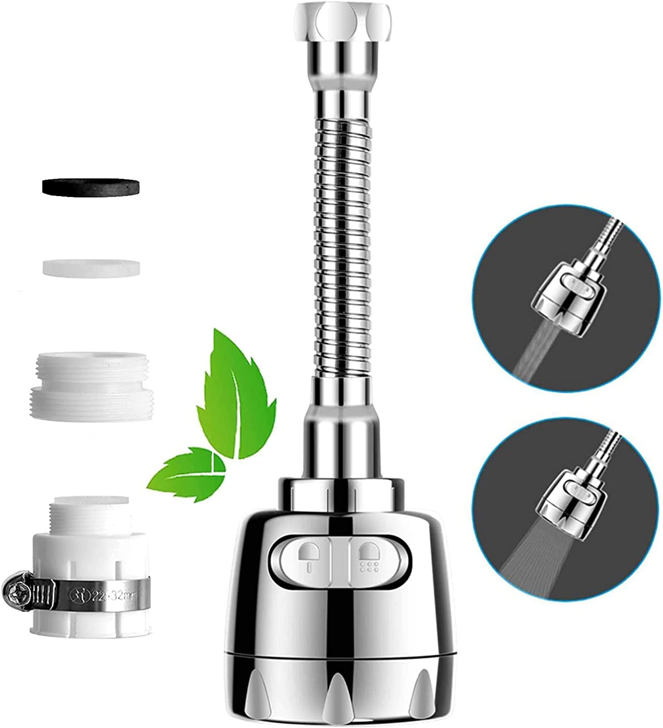 Kitchen Faucet Spray Head Faucet Spout Replacement Pull Down Sprayer