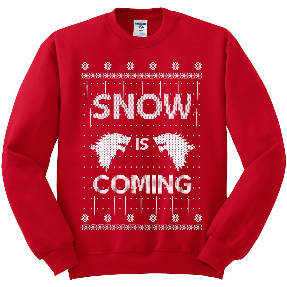 walmart sweater let it snow