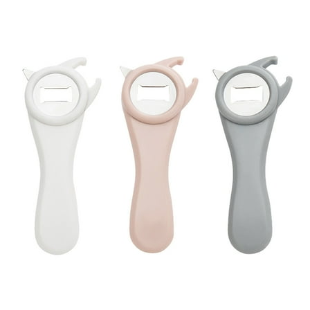 WHAMVOX Stainless Steel Bottle Opener for Removing Caps with Comfortable Handle Great for Parties and Events 3 Pieces Assorted Colors