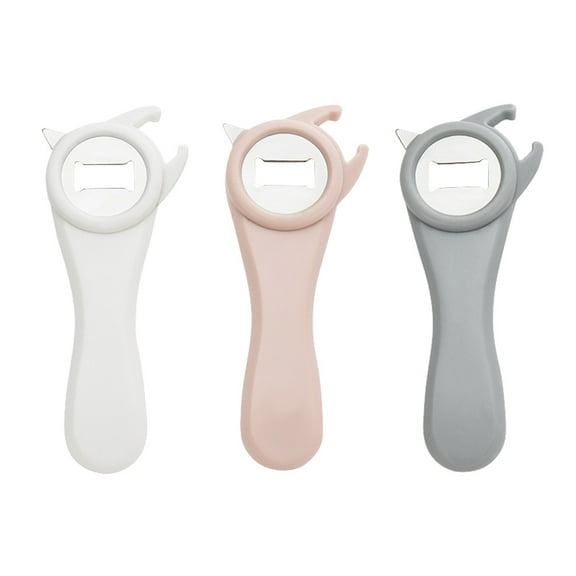 WHAMVOX Stainless Steel Bottle Opener for Removing Caps with Comfortable Handle Great for Parties and Events 3 Pieces Assorted Colors
