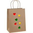 thumbnail image 3 of Pegatinas de negocios Palo personalizado, etiquetas adhesivas 500 piezas / rollos Pegatinas de corazón Etiquetas de sello de embalaje de regalo Oro Negro Azul Púrpura Rosa Rojo Blanco Boda Fiesta de c, 3 of 4