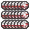thumbnail image 1 of Uxcell 25 Pièces Disques de Coupe 3" x 1/20" x 3/8" Disques de Coupe pour Meuleuse d'Angle, Noir, 1 of 1