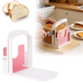 thumbnail image 1 of Upgrade The Functional Bread Slicer. The Adjustable Foldable Bread Slicing Rack Is Suitable For Homemade Baking Kitchen Slicing Making Sandwiches., 1 of 6