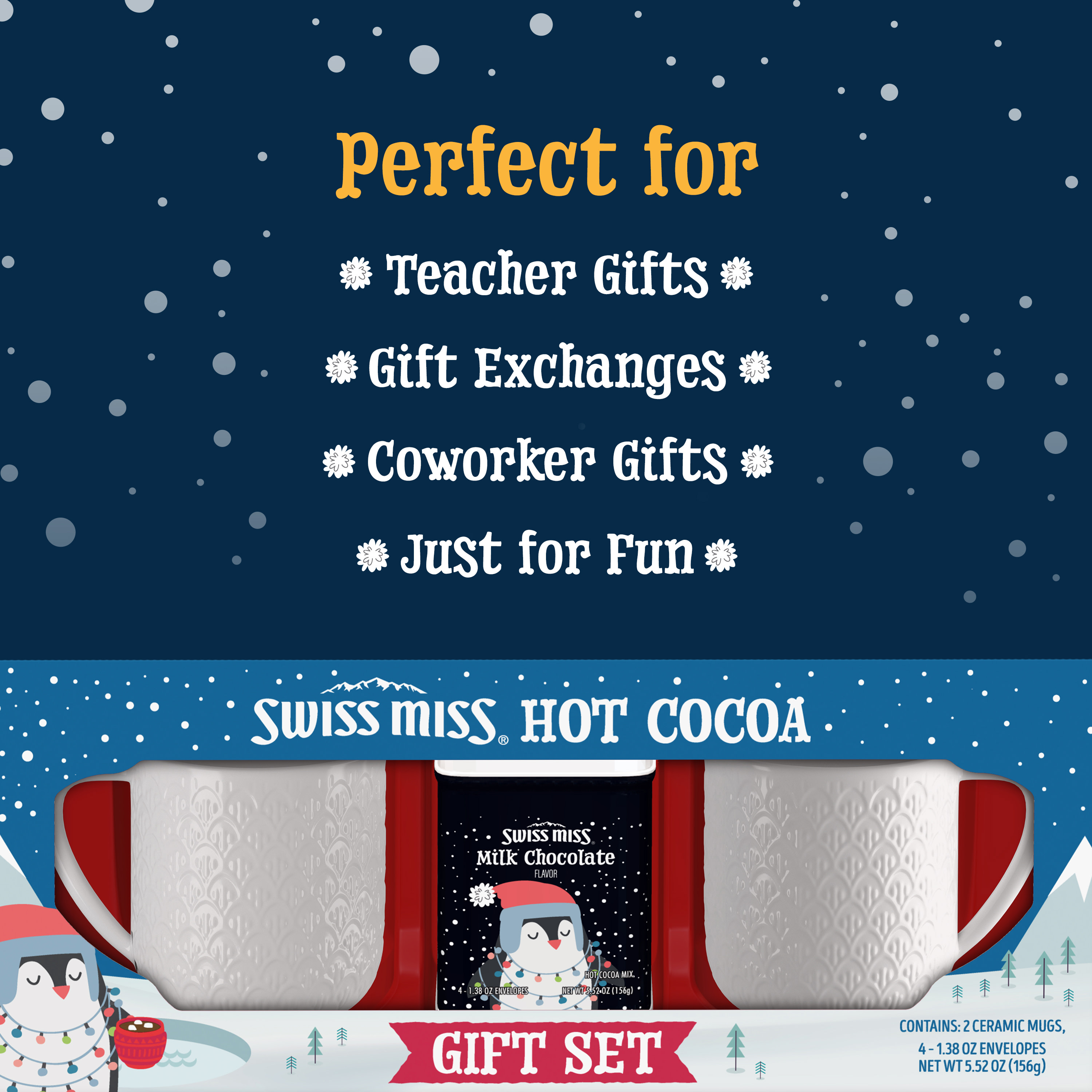 Swiss Miss Hot Cocoa and Ceramic Mug Gift Set, 5.52 oz. - image 4 of 7