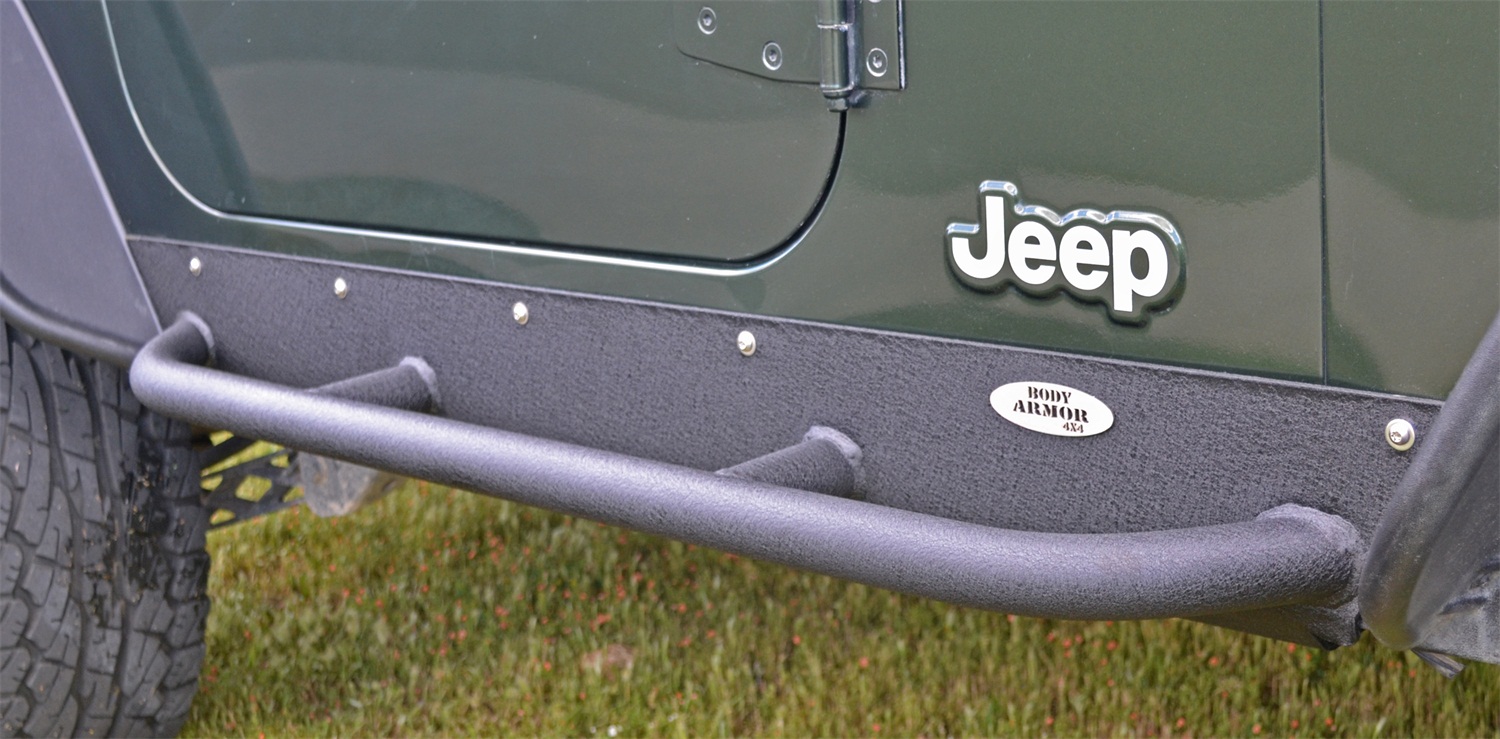 BODY ARMOR 4X4 TJ5322 9706 TJ STANDARD EXTREME ROCK SLIDER