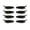 Golden, variant on opvise 8Pcs Eyelid Line Sticker Remove Easily Anti-fall Breathable Make-up Eyeliner Eyeshadow Sticker for Shopping