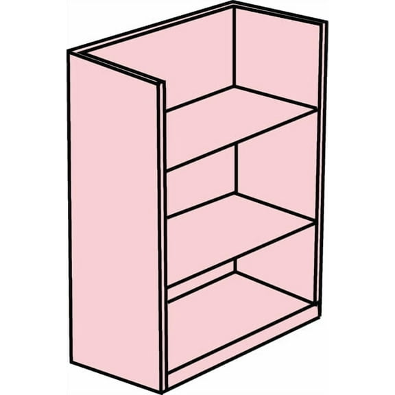 Regency Legacy Stand Up Bookcase (w/o Top)- Mahogany