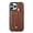 Brown, variant on Finger ring leather phone case for iPhone 16 pro max 15 plus 14 13 mini 12/12pro 11 loop strap card slots cover