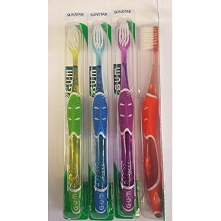 GUM 527 Technique Deep Clean Toothbrush -Ultra Soft Compact (6 (Best Toothbrush For Receding Gum Line)