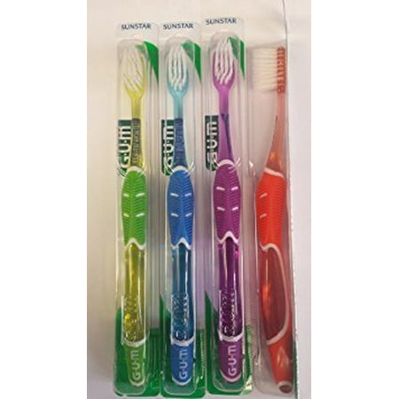 Tooth Decay Gums - GUM 527 Technique Deep Clean Toothbrush -Ultra Soft Compact (6 Pack)