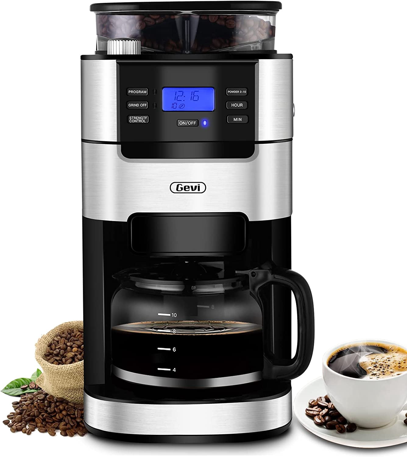 filter coffee machine with timer