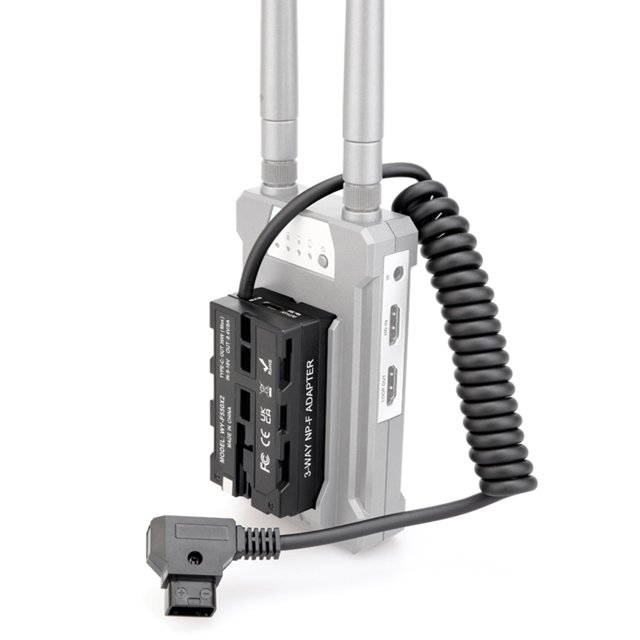 D-tap a batería ficticia np-f de doBle Cara + Tipo-C A NP-FZ100 Batería Ficticia Cable Inscesado DC Accesorio de Acopladorores para A7C A7M4 A7R4 A1 FX3 ZV-E1 Cámara/