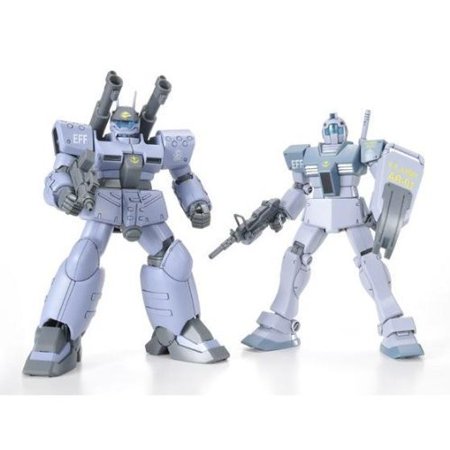HGUC 1/144 Gundam White Dingo Team Set - GM & Guncannon Model Kit (Snap-fit)