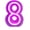 8, variant on Neon Lights LED Neon Letter Lights, Light Up LED Letters Lights Light Up Marquee Letters Lights Neon Signs Battery USB Pink
