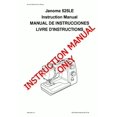 thumbnail image 1 of Janome Spare Part 525LE Sewing Machine Instruction Manual Reprint, 1 of 1