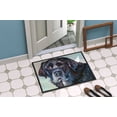 thumbnail image 4 of Carolines Treasures 7419JMAT Tapis Intérieur Ou Extérieur Visage Labrador Noir 24 x 36 Po., 4 of 4