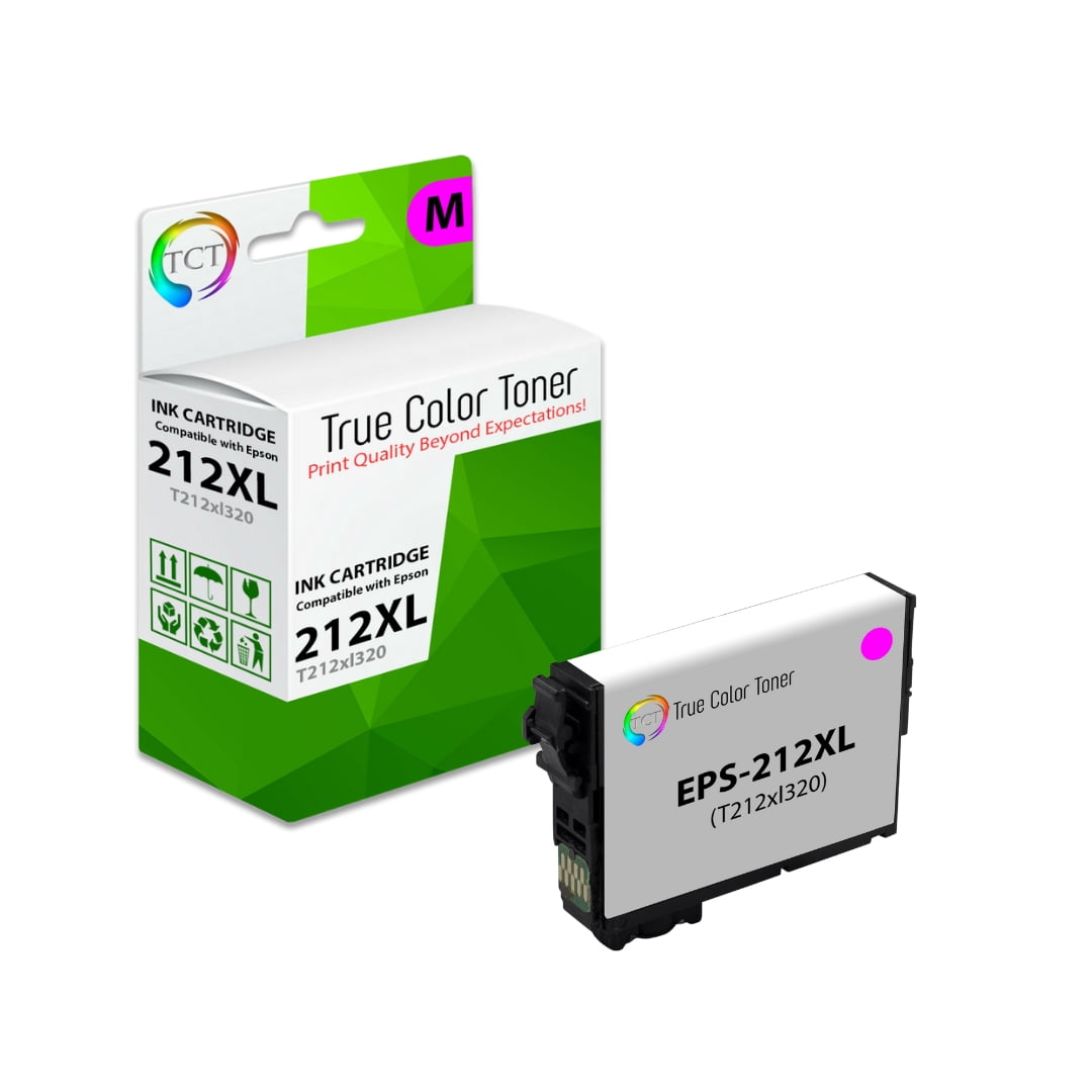 Tct Premium Compatible Ink Cartridge Replacement For Epson 212xl T212xl320 Magenta High Yield 