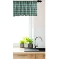 thumbnail image 2 of Ambesonne Abstract Valance Pack of 2, Traditional Tartan, 42"X12", Multicolor, 2 of 3