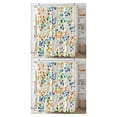 thumbnail image 2 of Juegos de cortinas de ducha Ounissouiy flores de color agua 180 x 180 cm, 2 of 6