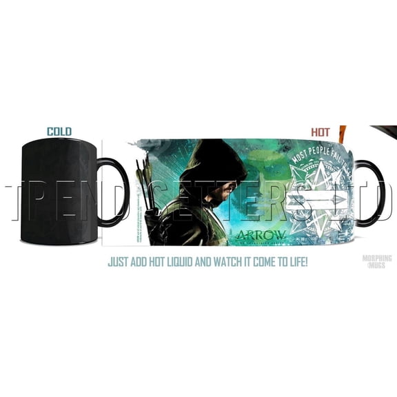 DC Comics (Arrow - Green Arrow) Morphing Mugs® Heat-Sensitive Mug MMUG205