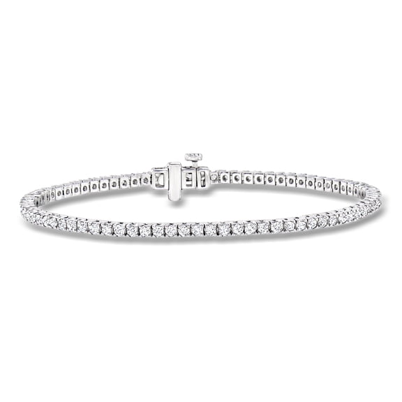 Ross-Simons 2.33 ct. t.w. Lab-Grown Diamond Tennis Bracelet in Sterling Silver, Women's, Adult