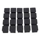 thumbnail image 2 of 80 Piezas Cuadrado Silla Mesa Pata Pie Goma Protectores Protectores 25 mm x 25 mm, 2 of 8