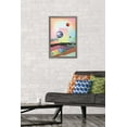 thumbnail image 2 of Abstract Space Wall Poster, 14.725" x 22.375" Framed, 2 of 6