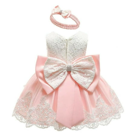 

Flower Girl Princess Dress Kids Baby Party Wedding Bridesmaid Pageant Birthday