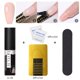 thumbnail image 1 of LILYCUTE, juego de Gel de uñas de extensión rápida de 5ml, Gel duro de construcción rosa claro para extensiones de dedos, Kit de herramientas de manicura zhangmengya  LED, 1 of 2
