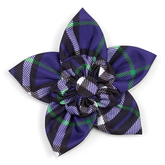 Bias Plaid Flower