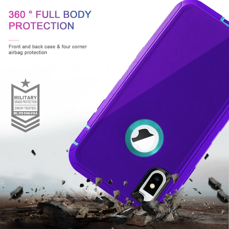 Purple Casing Iphone 10 For Apple IPhone XR 10 Shockproof