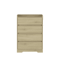 thumbnail image 6 of Tcbosik 4 Drawer Dresser for Bedroom, Chest of Drawers, Closet Storage Organizer for Hallway, Living Room, Wood Color, 6 of 6