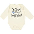thumbnail image 3 of Inktastic Heart New Big Sister Girls Long Sleeve Baby Bodysuit, 3 of 5