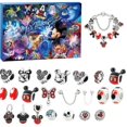 thumbnail image 1 of Caja ciega de Disney, pulseras con calendario de Adviento de Navidad de Mickey Minnie, cuenta atrás de Navidad de 24 días, Kit de fabricación de pulseras de joyería DIY, regalo, 1 of 2