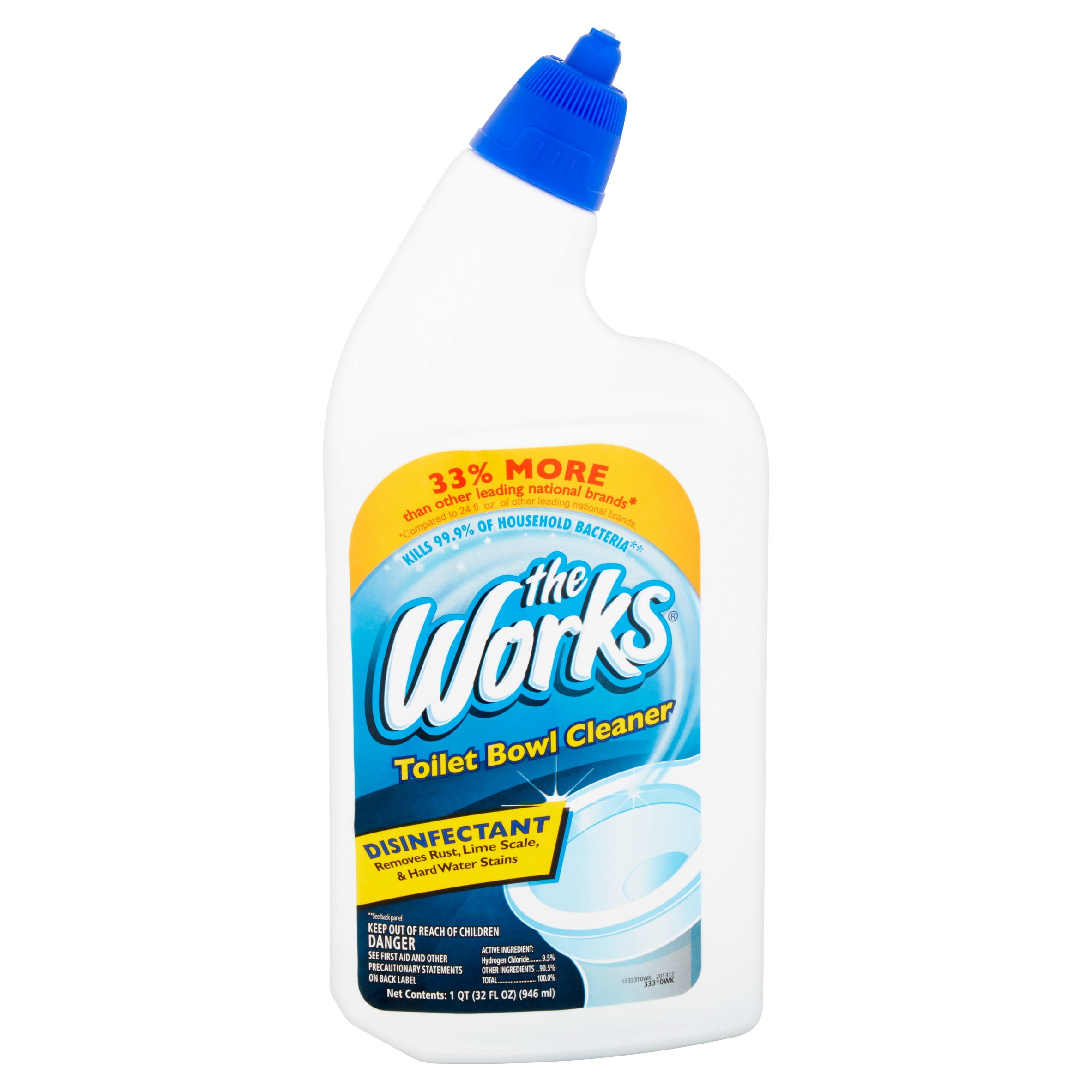 The Works Toilet Bowl Cleaner 32 Ounce Walmart