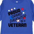 thumbnail image 4 of Inktastic Proud Granddaughter of a Veteran Veterans Day Girls Long Sleeve Toddler T-Shirt, 4 of 5