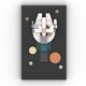thumbnail image 3 of Small Scene MOC Building Blocks Planet Series Postcard Space War Trilogy Creative Model Ornaments, A Nostalgic Piece for Reminiscing, 3 of 10