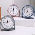 thumbnail image 6 of 4.25 Inch Analog Alarm Clock with Light - Compact Desk Clock, Adjustable Viewing Angle, Silent Operation, 6 of 7