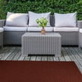 thumbnail image 3 of Furnish My Place Modern Indoor/Outdoor Rust 3' x 42' Runner Made in Usa, 3 of 12