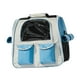 thumbnail image 5 of Mochila transportadora para gatos, transpirable, transparente Azul, 5 of 9