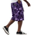 thumbnail image 3 of Mens Athletic Shorts High Waist Drawstring Cargo Shorts Summer Soft Baggy Stretch Workout Shorts, M, 3 of 7