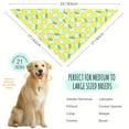 thumbnail image 3 of CNKOO 4 Pack PrimePets Dog Bandanas  Breathable Polyester  Spring & Summer Scarf Accessories For Medium To Large Breeds ZZZ, 3 of 6