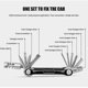 thumbnail image 5 of 10 In 1 Multifunctional Bicycle Tire Repair Tools Kit Folding Multitool With Screwdriver Riding Cycling Equipment, 5 of 5