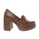 thumbnail image 1 of Mocasín Becky color café con doble plataforma 22.5 Dorothy Gaynor Mocasín Becky color café con doble plataforma 22.5, 1 of 6
