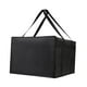 thumbnail image 2 of Bolsa térmica para entrega de alimentos, bolsa para calentar alimentos, bolsa para comestibles para picnic (negra), 2 of 9
