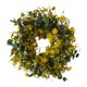 thumbnail image 2 of Corona artificial, corona verde, colgante de pared, corona decorativa de primavera 35CM, 2 of 9