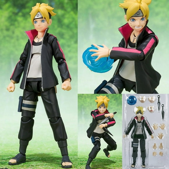 Anime SHFiguarts Naruto Uzumaki Sasuke Kakashi Uchiha Madara Itachi Jiraiya Boruto Shippuden Action Figure Model Toys Collection