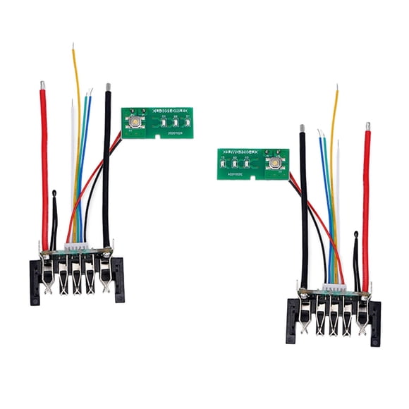 Paquete de 2 plas de protección de de , módulo de carga de de circuito de protección de PCB Macarena Tablero de protección de PCB