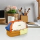 thumbnail image 4 of Organizador de estuche de lápices para carpa de gran capacidad | Bolsa de lona con cremallera y correa ajustable | Bolsa de almacenamiento impermeable y duradera de varios compartimentos | Portátil, 4 of 6